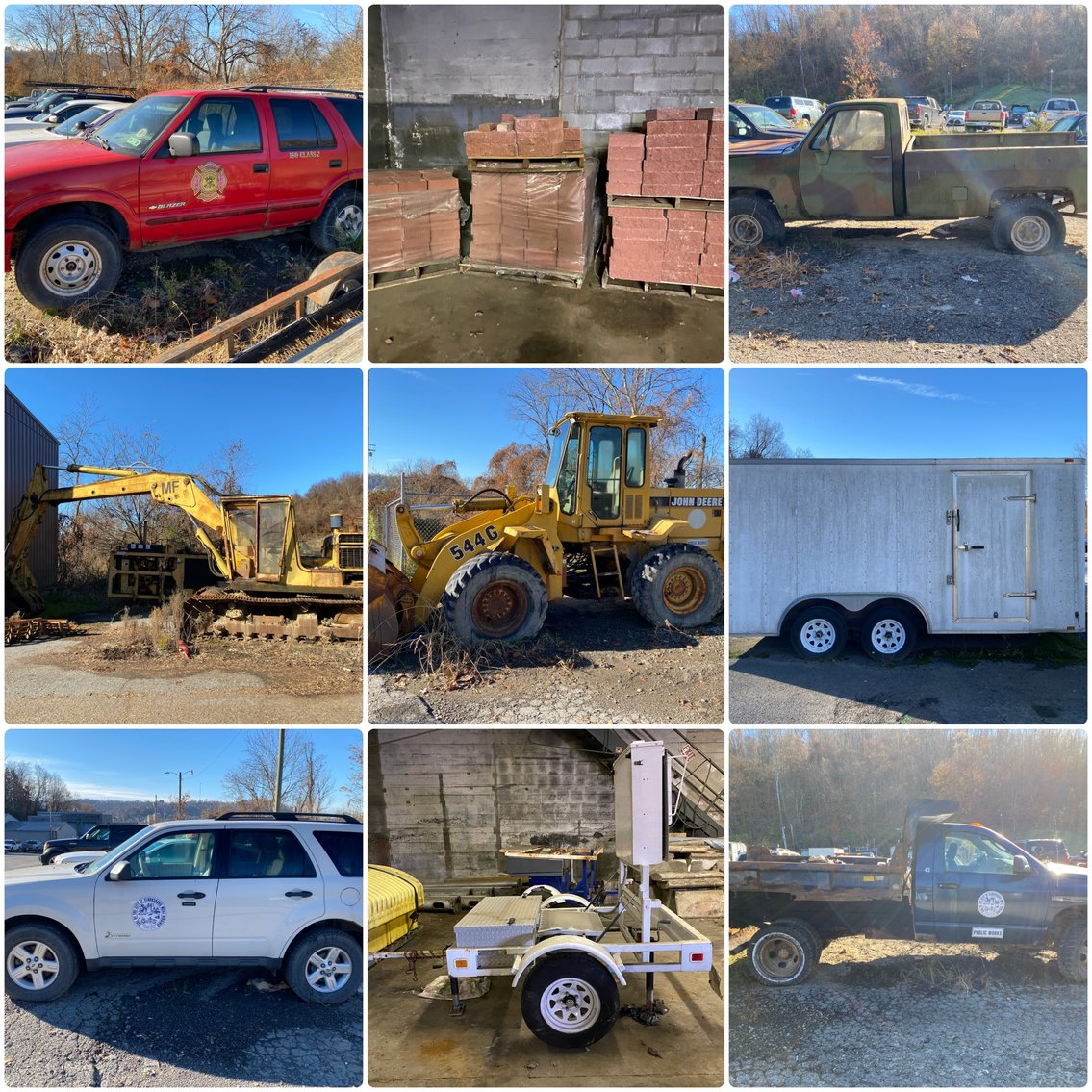 Image for Clarksburg, WV - Cars, Equipment, Trucks, Local Historical Pieces, Office Furniture, AND MORE!