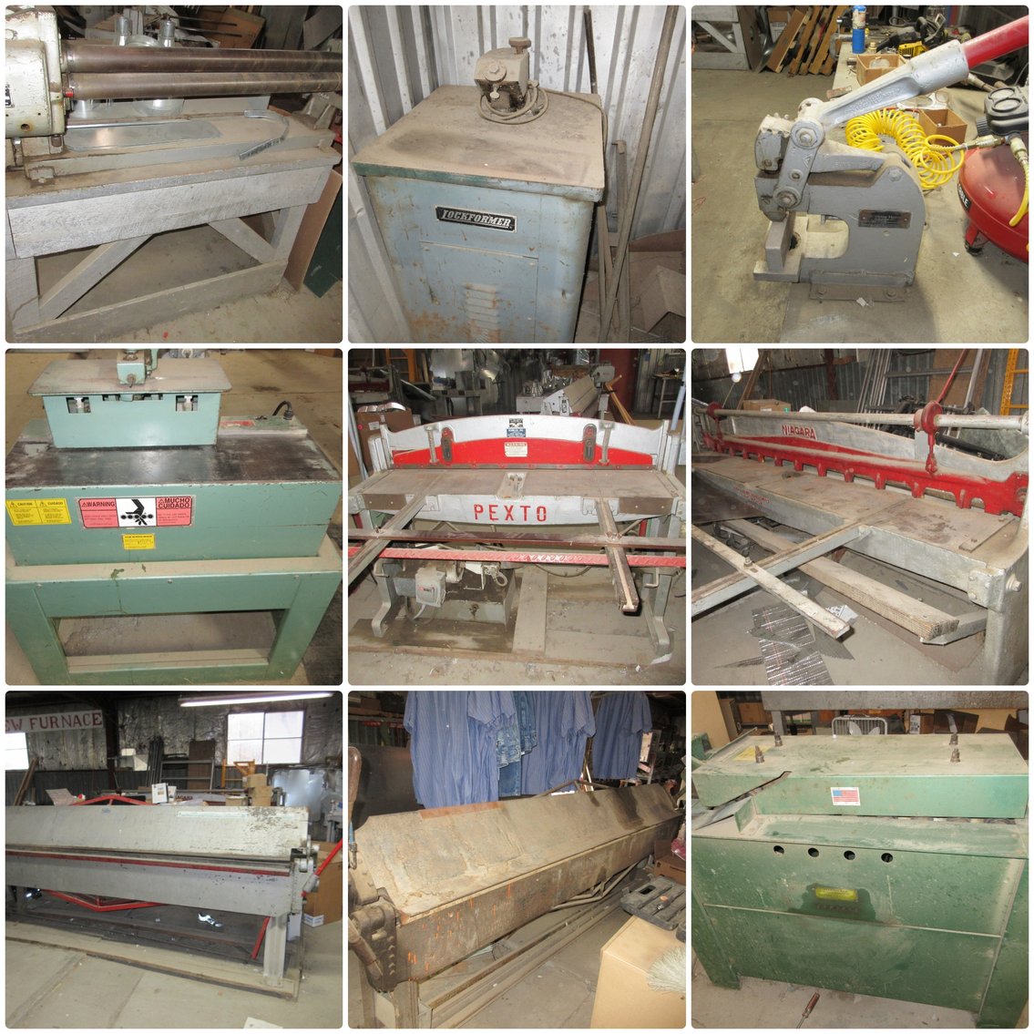 Image for Fairview, WV – Sheet Metal Tools & Equipment, Retirement Auctions
