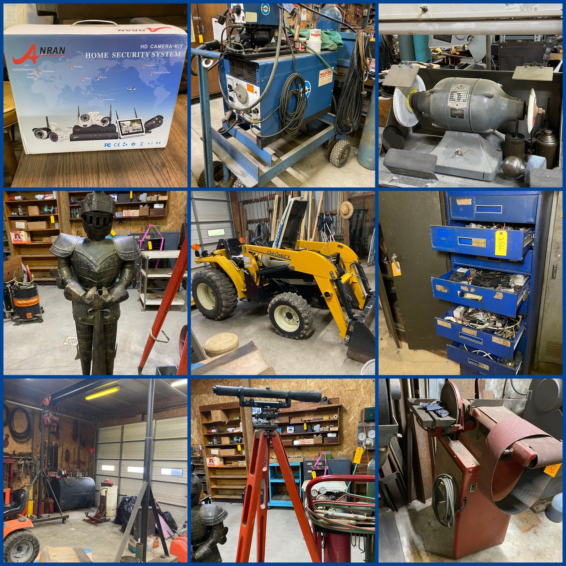 Image for Carmichaels, PA: Moving Auction: 2002 Cub Cadet, Shop Equipment, Tools and More!