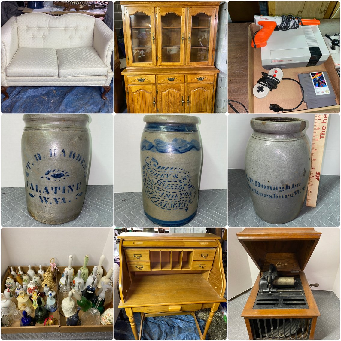 Image for Jane Lew, WV – Moving Auction: Antique & Modern Furniture, Model Ships, Stoneware, Sports Cards & Comic Books, and More