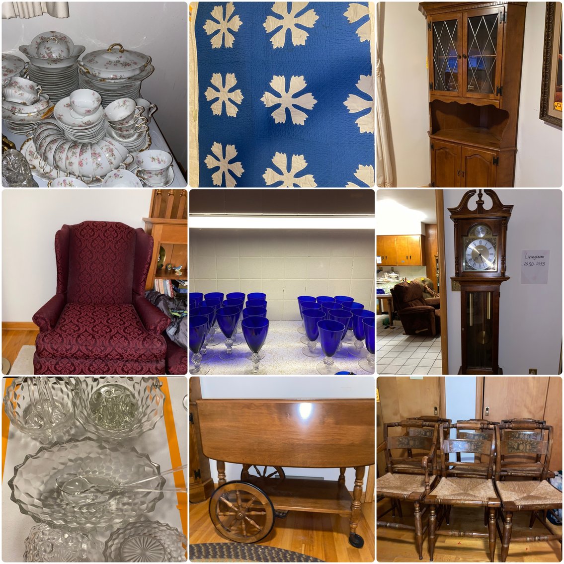Image for Clarksburg, WV – Barbara Jean Stalnaker Estate: Furniture, Glassware, Local History Pieces, Clocks, and More!