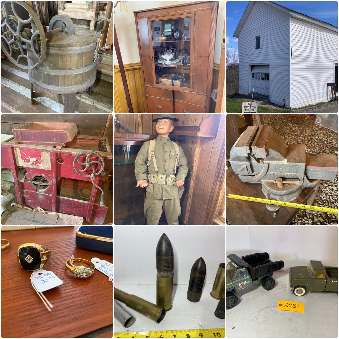 Image for Aleppo, PA – Estate of Helena Galentine: Military Uniforms & Collectibles, Antiques, Primitives, Jewelry, and More!