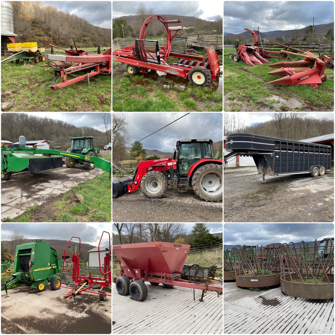 Image for Slaty Fork, WV – Estate Farm Equipment: Tractors, Hay & Silage Equipment, Trucks, and Trailers!