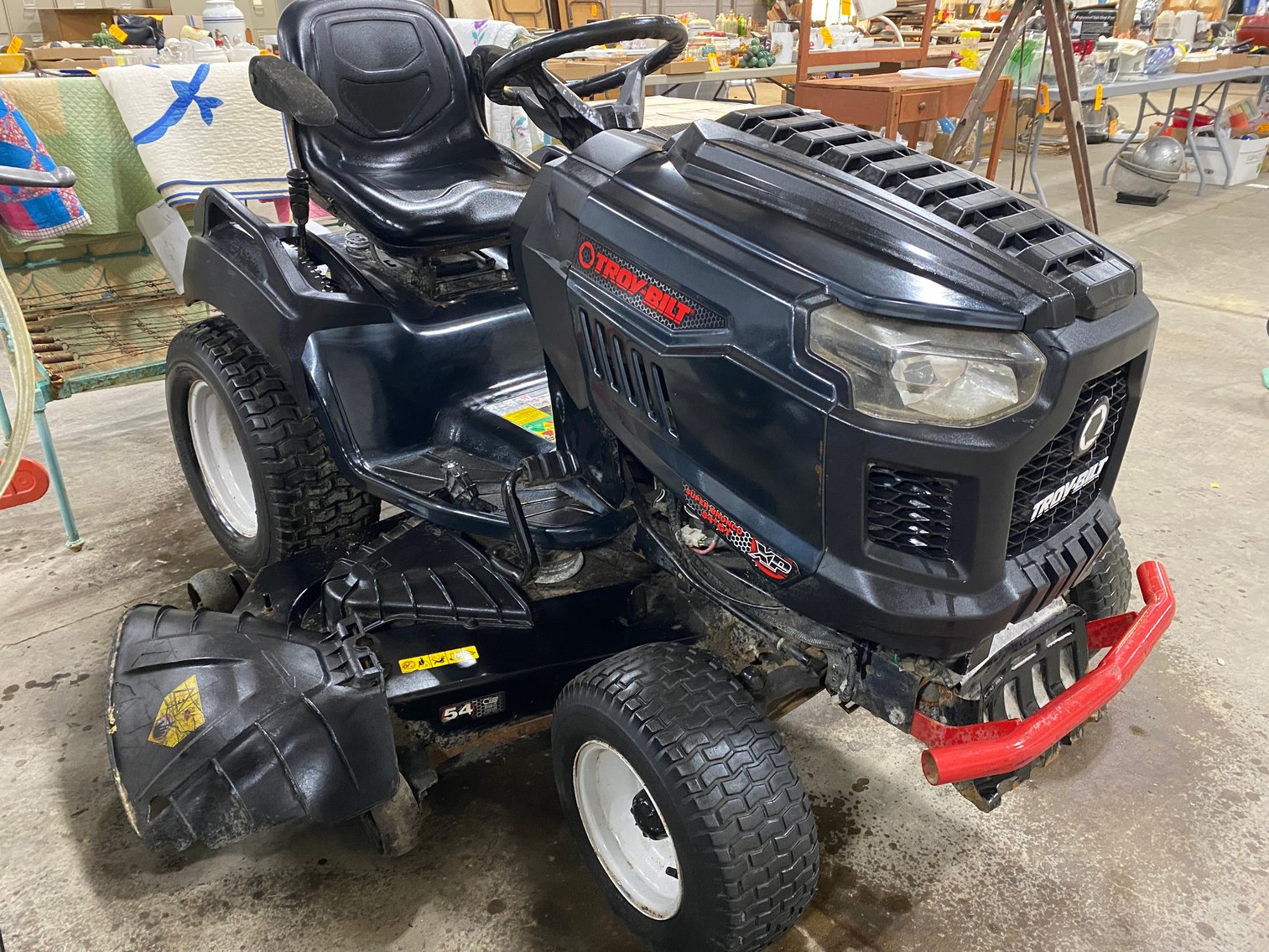 Image for Shinnston, WV – 92 H-D Sportster, Troy Bilt Super Bronco mower, Quilts, Glassware, Antiques, Collectibles, and More!