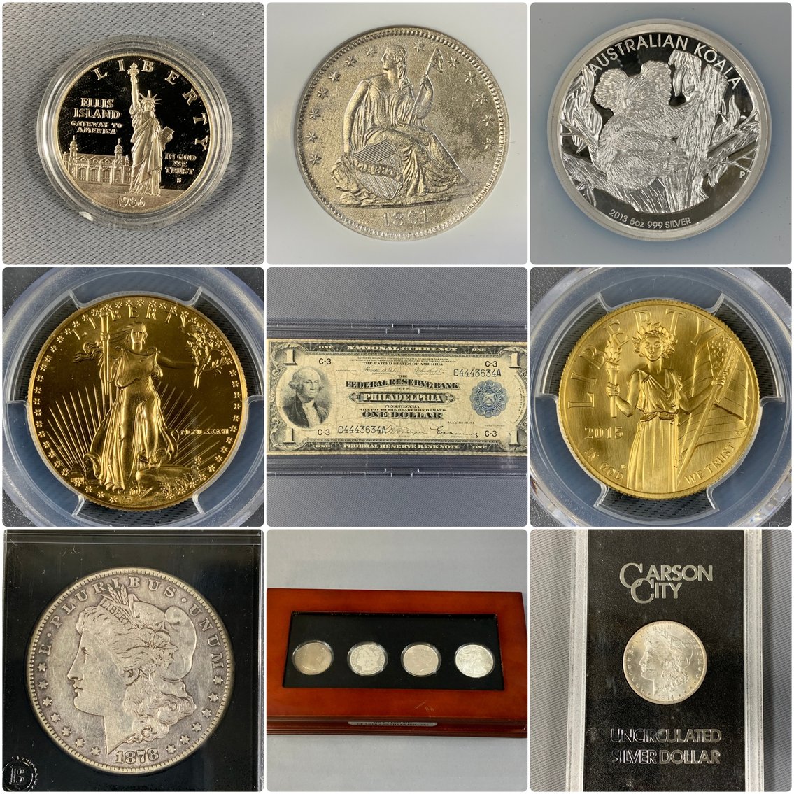 Image for Jane Lew, WV – Single Owner Collection! Gold Coins, Hundreds of Silver Coins, Collectible Currency, and More!