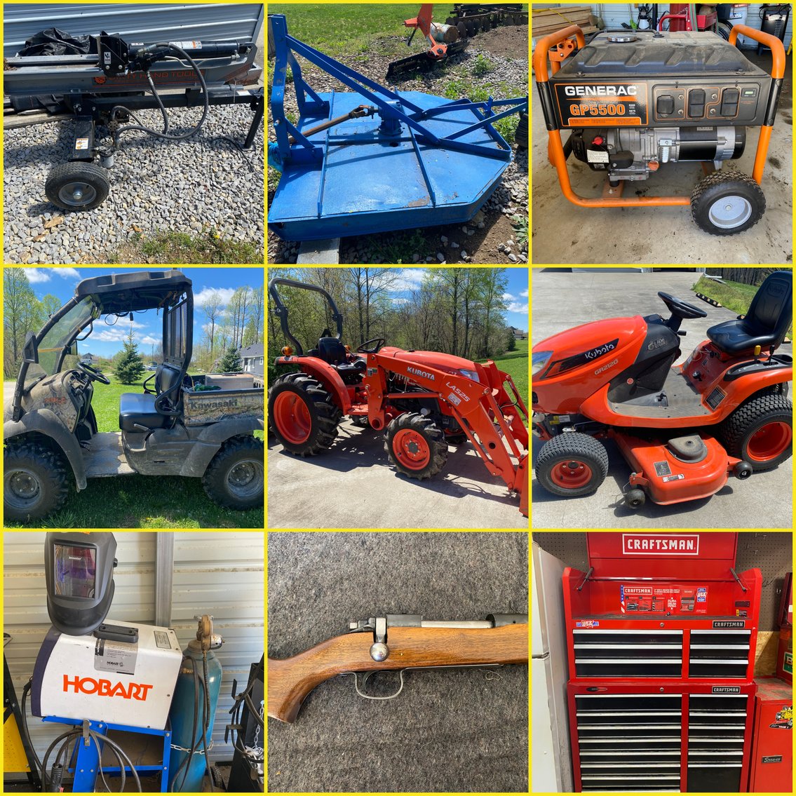 Image for Belington, WV – Farm Equipment, Firearms, Ammo, Side By Side, High End Tools, Hardware & Much More!
