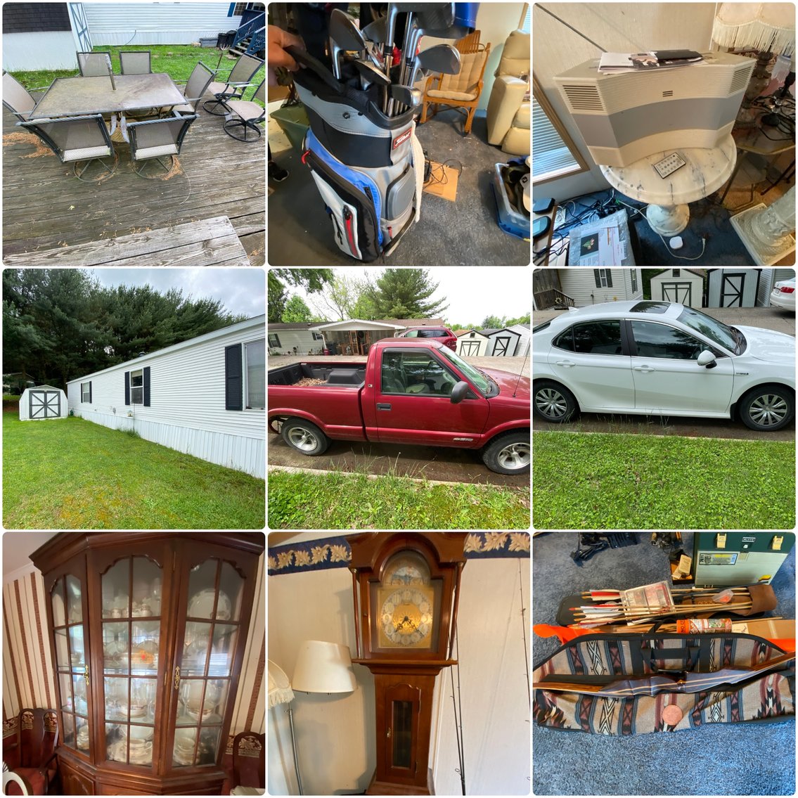 Image for Fairmont, WV – Estate of John Rader: 99 Colony Mobile Home, 19 Toyota Camry, 03 Chevy S10, Reloading Items, Sporting Goods, Household Items
