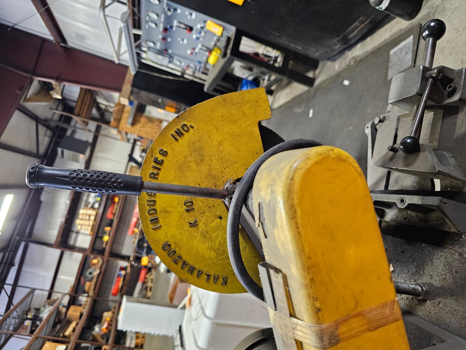 Image for St Albans, WV - Complete Business Liquidation of GSB Process: Band Saws, Shelving, Tools, Steel Shop Tables, and More!