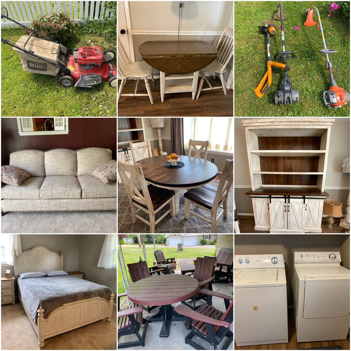 Image for Moundsville, WV—Estate of Betty Kestner Cecil: LIKE NEW Furniture, Sugar Creek Ohio Furniture, Household Décor, Outdoor Patio Furniture, Household Appliances, Mowers and Much More!