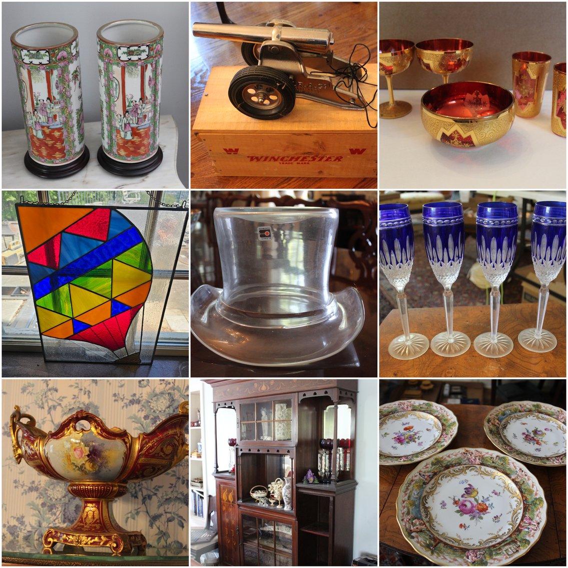 Image for Charleston, WV -- Fine Vintage Items from a High-End Collector, Furniture, Waterford Crystal, Bohemian Czech glassware, Coins, and Much More!