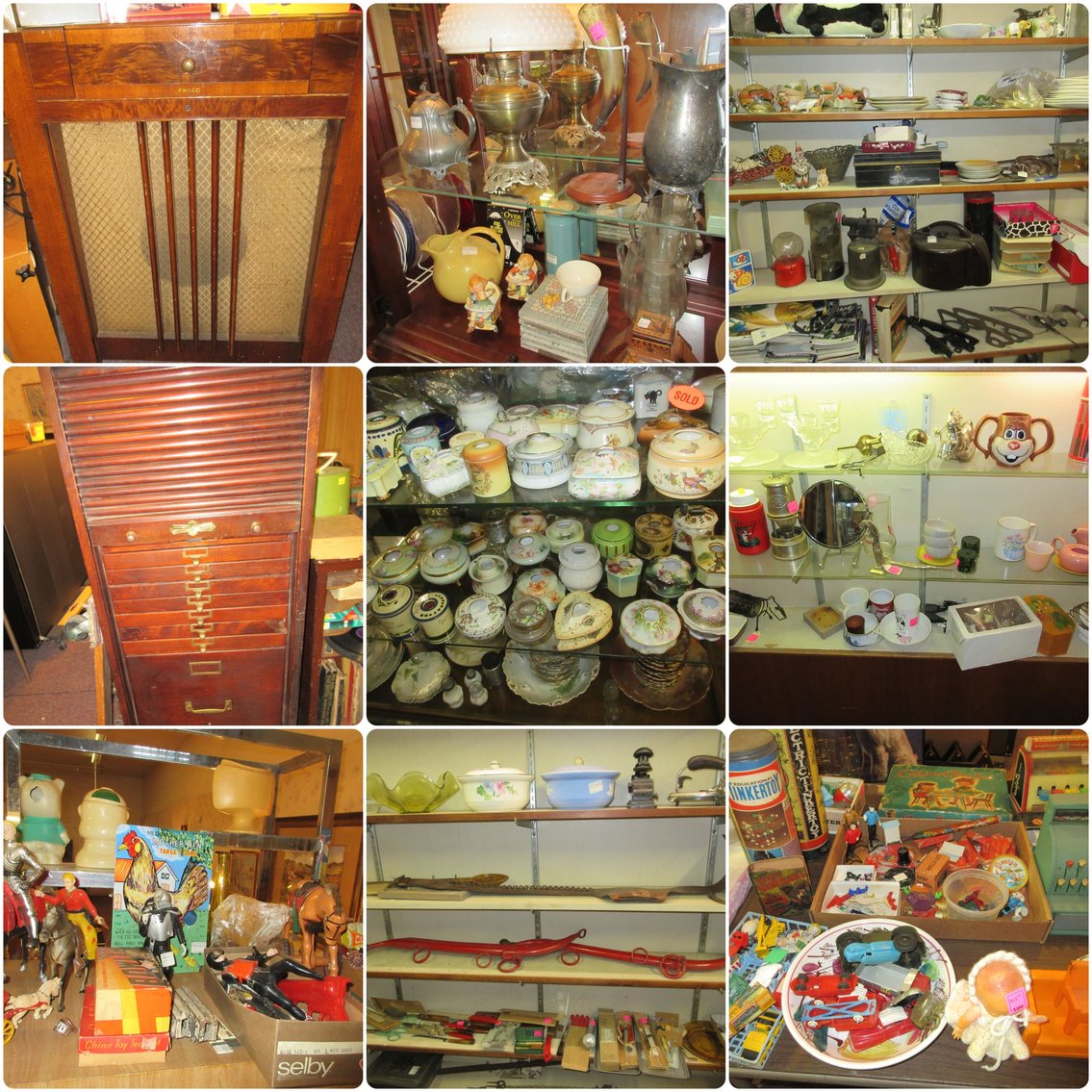 Image for Canonsburg, PA – Store Closing Auction! Tri-State Antiques: Glassware, Furniture, Framed Prints, Collectibles, and More!