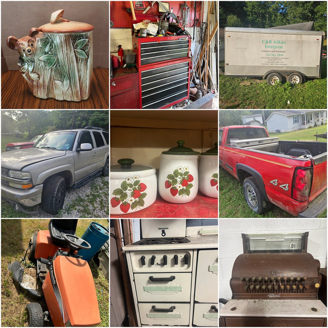Image for Wayne, WV – Vehicles, McCoy Pottery, Cast Iron Pans, Furniture, Tools and Much More!