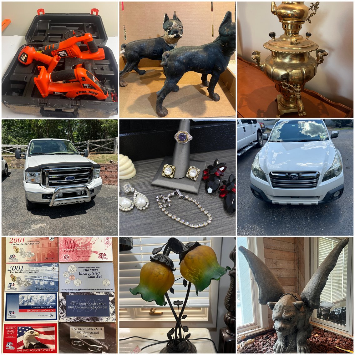 Image for Scott Depot, WV – Subaru Outback, Ford F250, Furniture, Craftsman Tools, Coins, Jewelry and Much More!