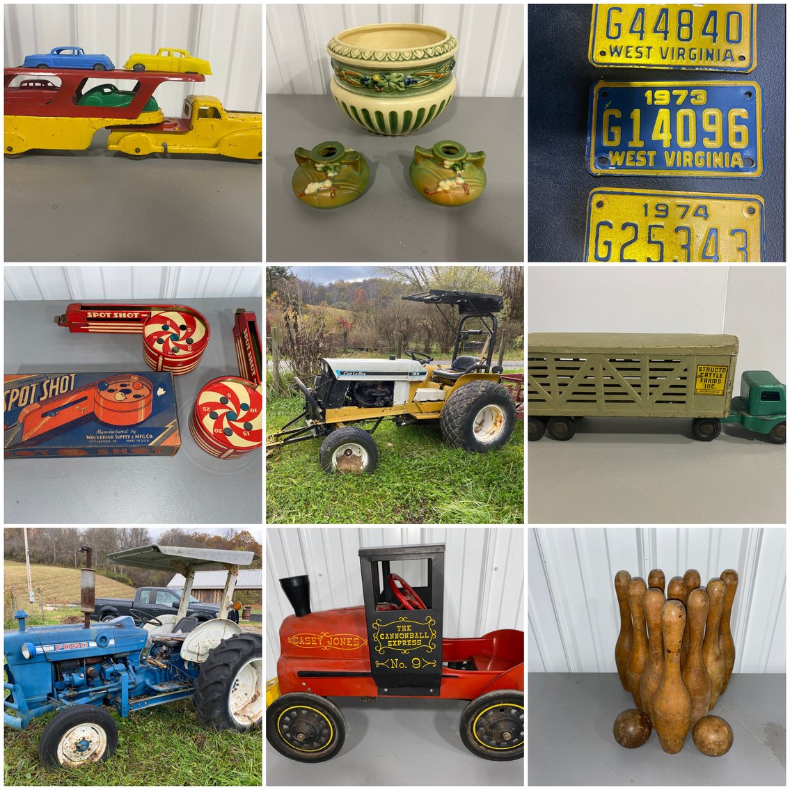 Image for Shinnston, WV – Online Only 400 Lots: Antiques, Collectibles, Tractors, Boats, Tools, Household and More!