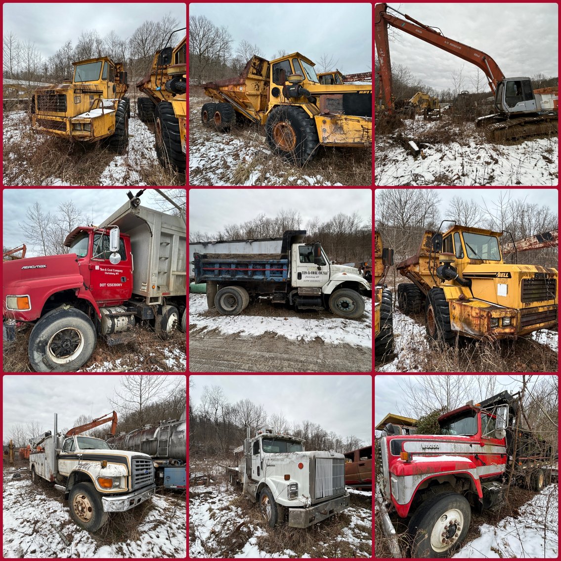Image for Clarksburg, WV – Heavy Equipment Auction: Trucks, Attachments