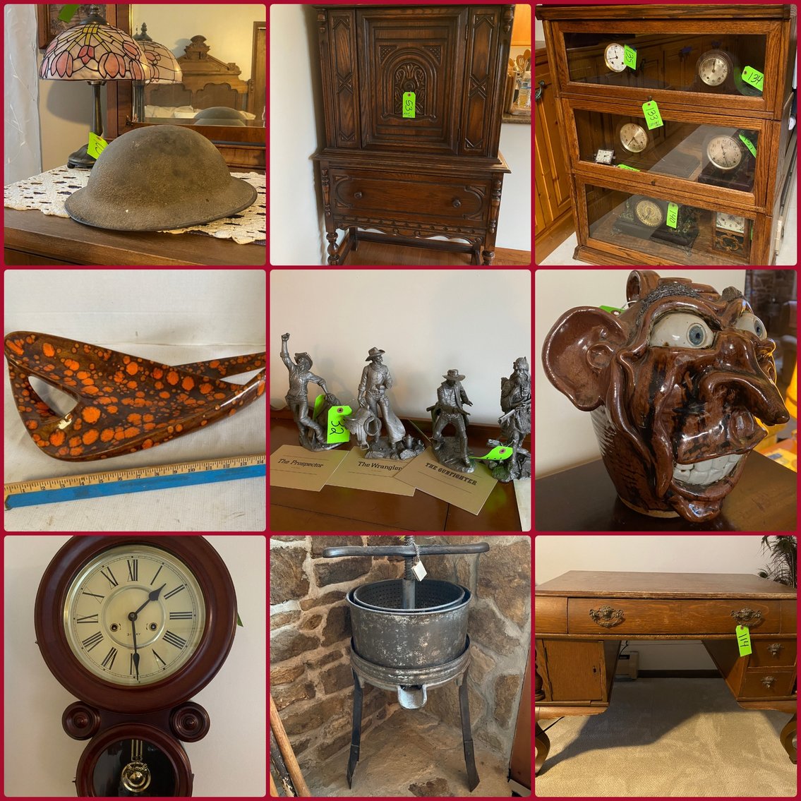 Image for Smithfield, PA - Quality Clock Collection, Furniture & Bedroom Sets, Antiques, Primitives, Vintage Barbie, Glassware, Toys, and Household Items