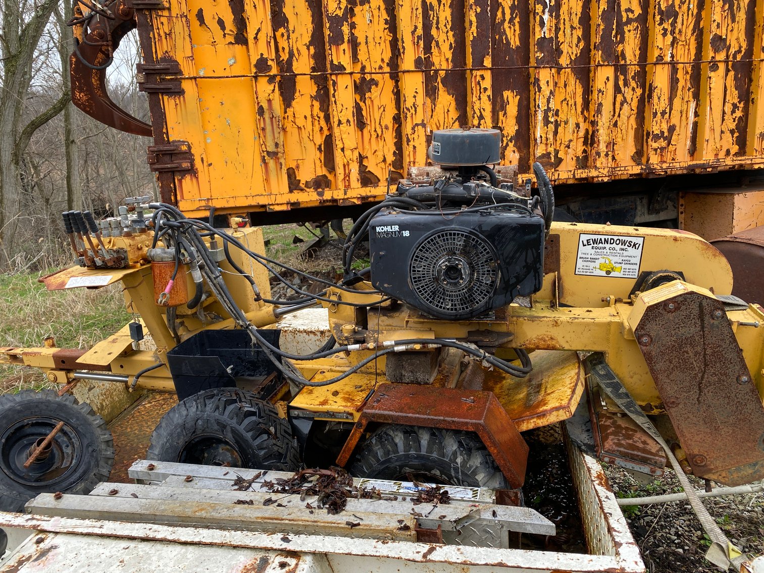 Image for Waynesburg, PA -- White Tree Service Retirement Sale, Woodchippers, Trucks, Tractors, Attachments, and much more!