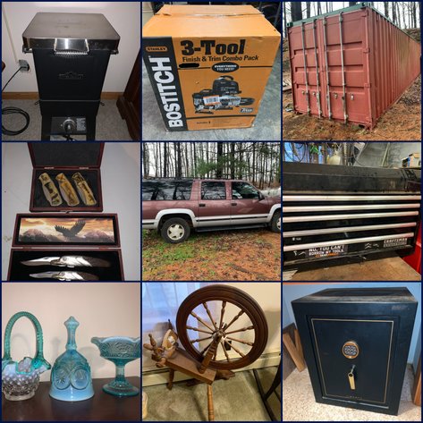 Image for Morgantown, WV - JAMISON ESTATE: Over 700 Lots! New in Box Tools, Sporting Goods, 70's Model Trucks, Airstreams, Collectibles, Glassware and More!