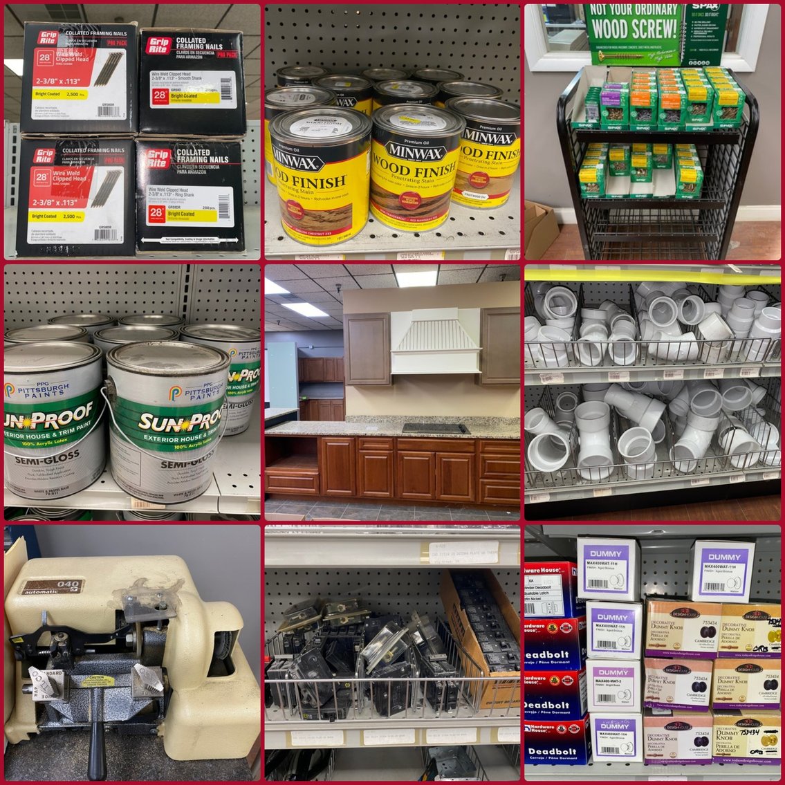 Image for Clarksburg, WV - HARTLAND PLANING MILL LIQUIDATION - SESSION ONE - Hardware Store, Paint Supplies, Construction Supplies, Tools, New In Box Merchandise, Plumbing Supplies, Shelving, Cabinets, Key Machine, and MORE