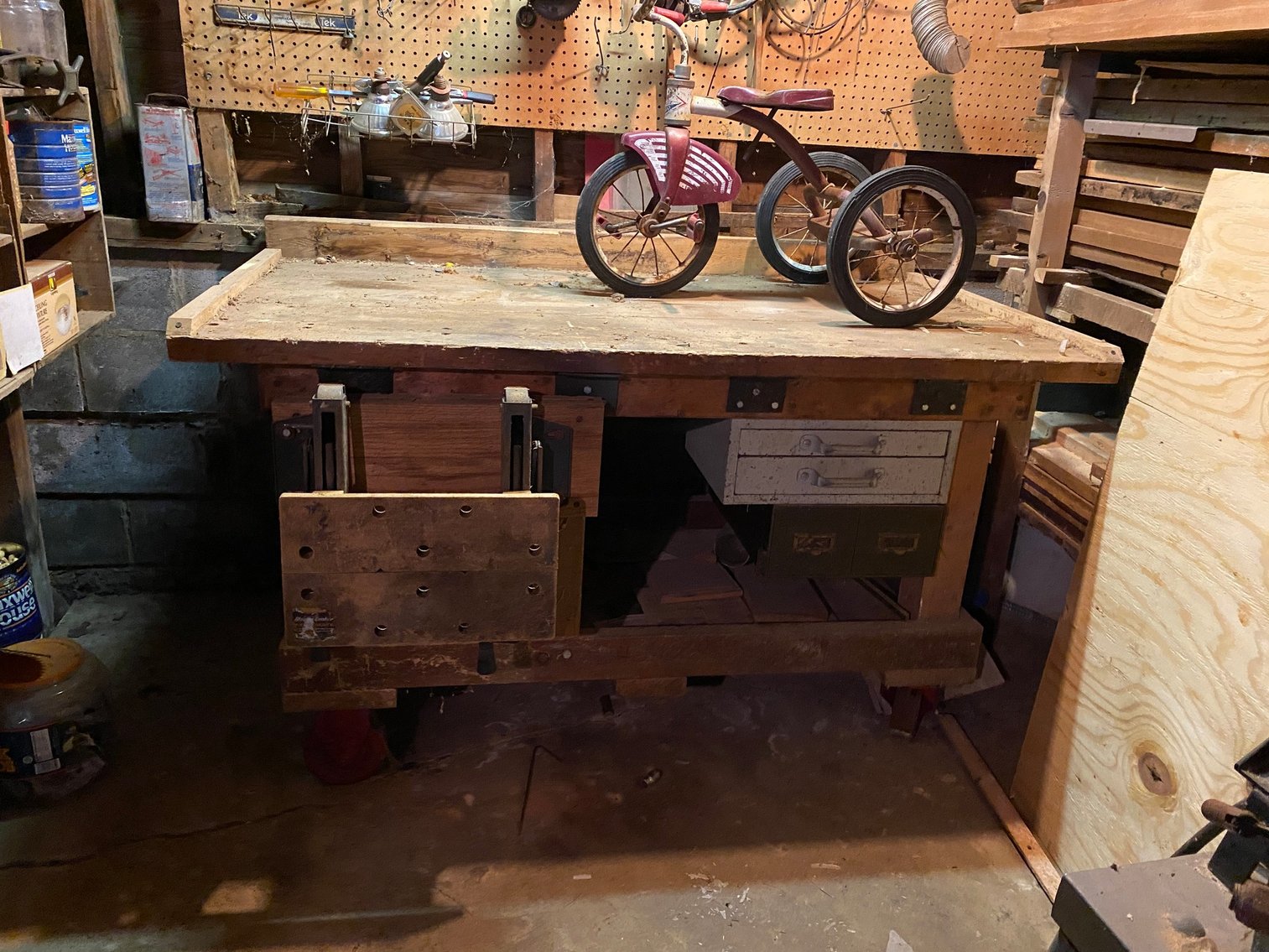 Image for Fairmont, WV - Woodworking Equipment & Tools, Loads of Lumber, Glassware, Households Goods, Furniture, Antiques, and Collectibles