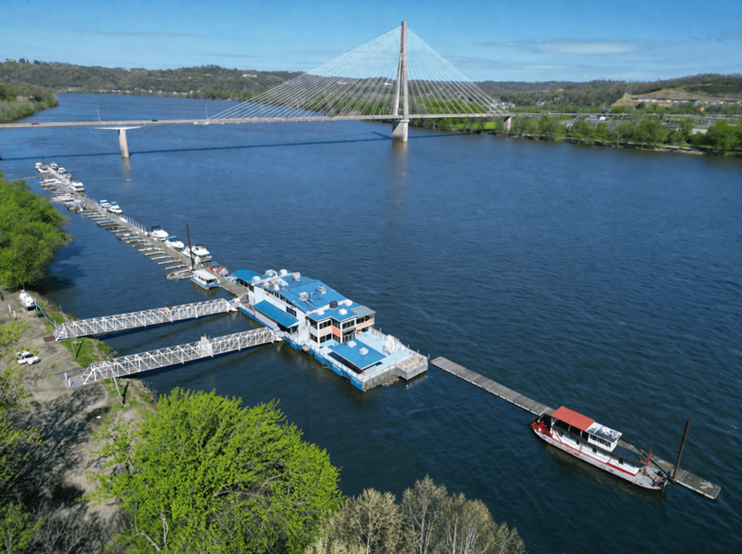 Image for Huntington, WV - Once-in-a-Lifetime Riverfront Marina and Floating Restaurant Opportunity