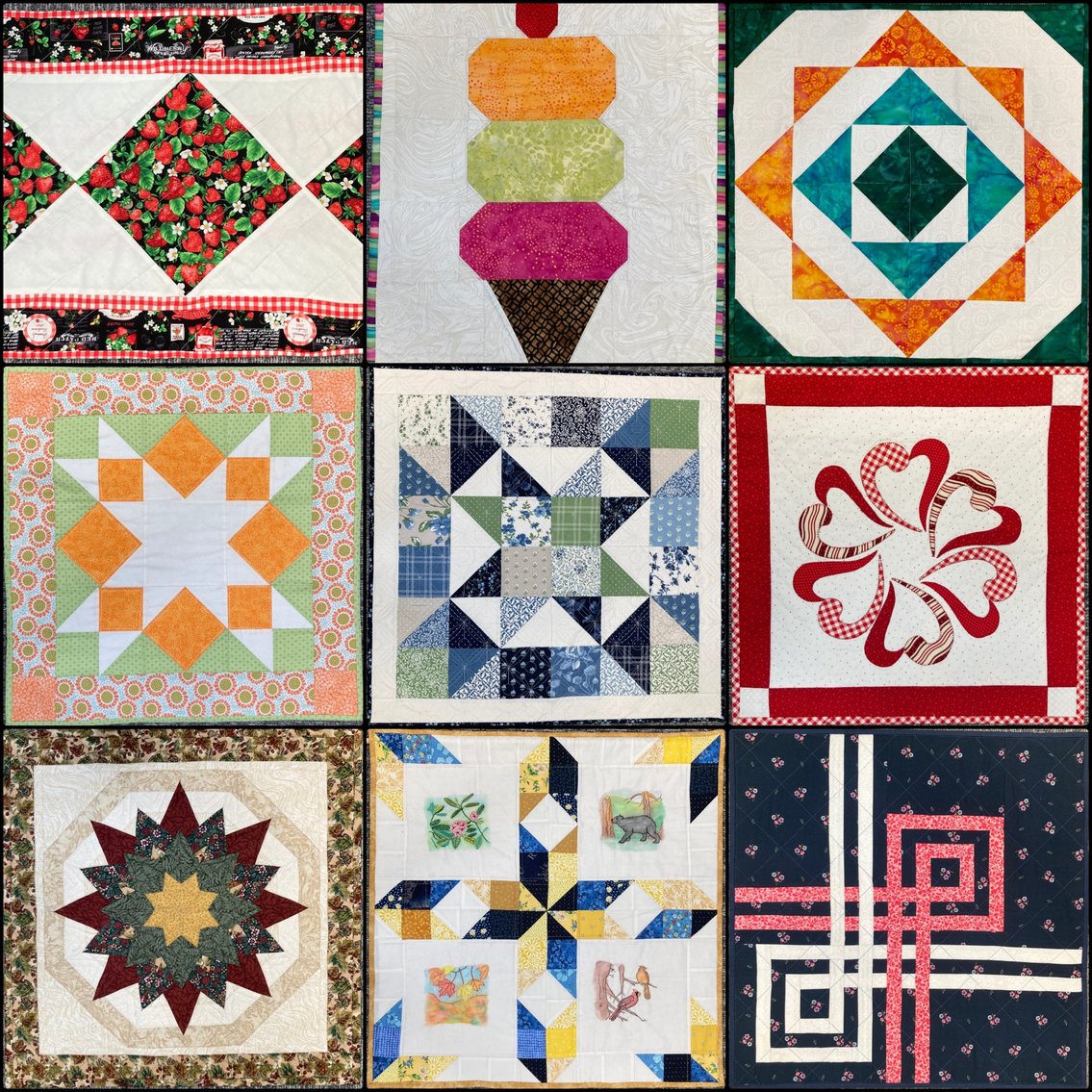 Image for Morgantown, WV – 2024 Country Roads Quilt Guild Benefit Auction – Quilt Walk!