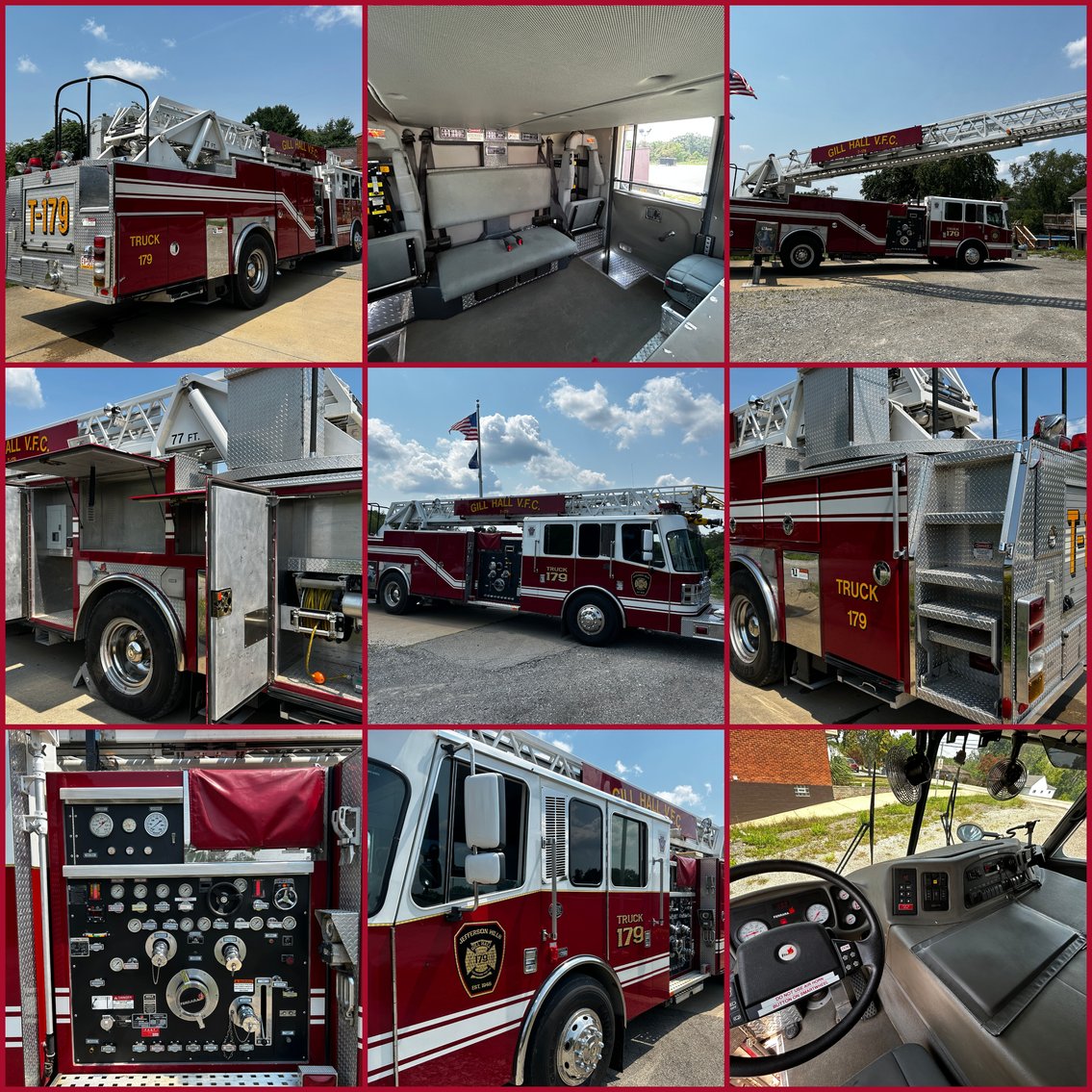 Image for Jefferson Hills, PA –2003 Ferrara Inferno Aerial Fire Truck