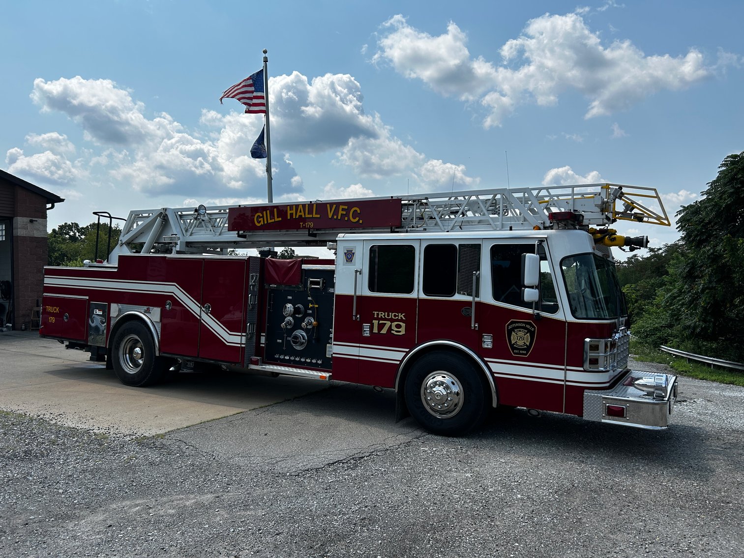 Image for Jefferson Hills, PA –2003 Ferrara Inferno Aerial Fire Truck