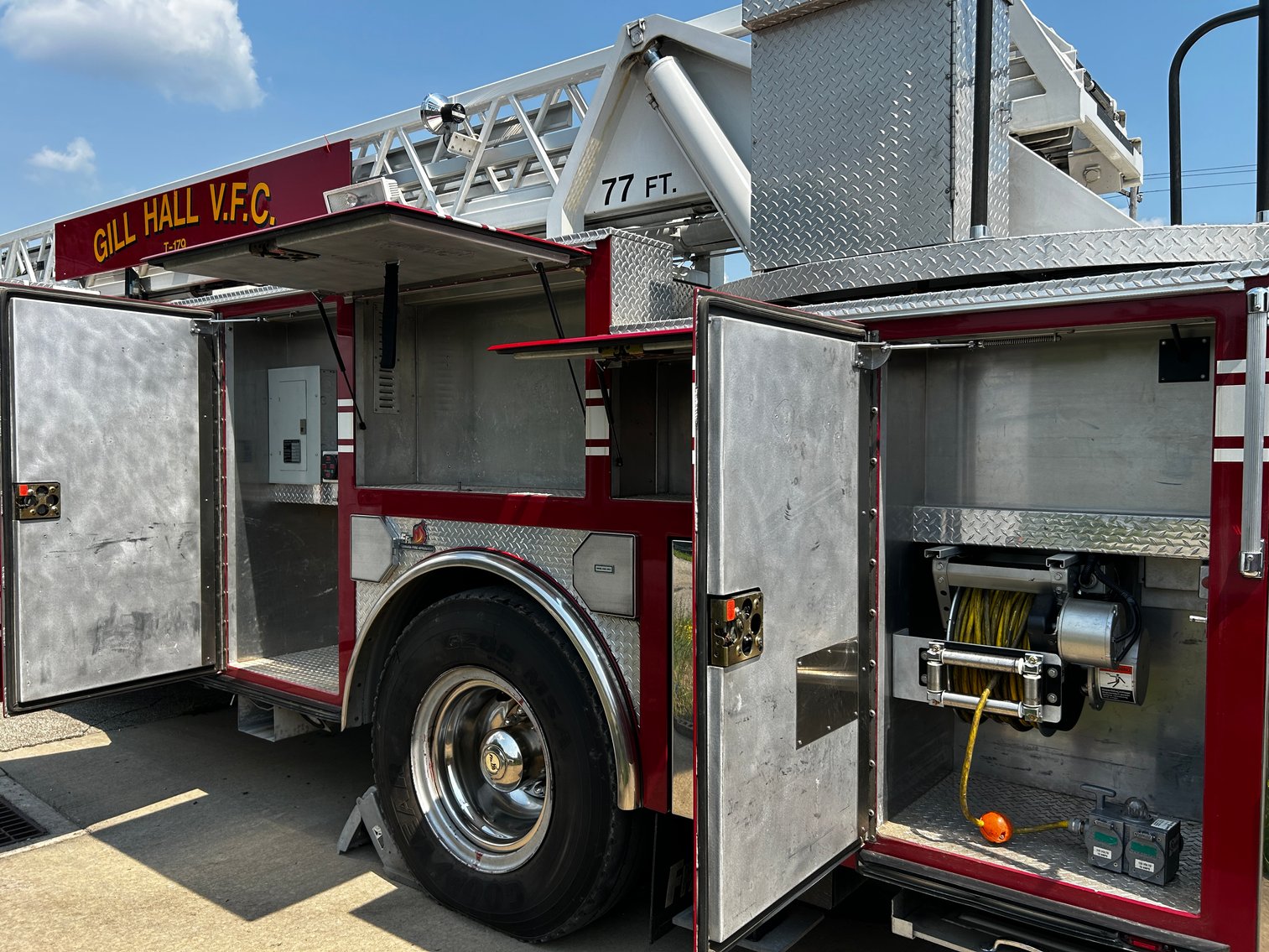 Image for Jefferson Hills, PA –2003 Ferrara Inferno Aerial Fire Truck