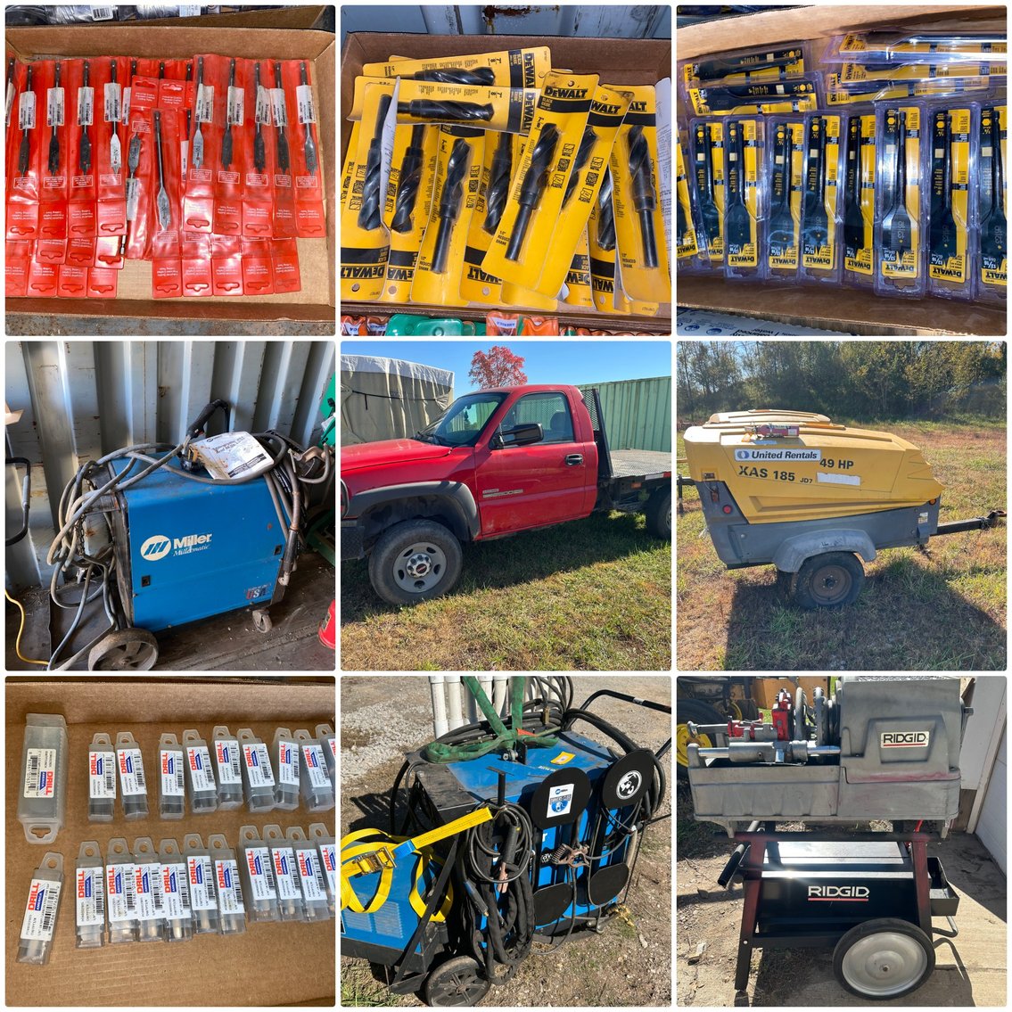 Image for Parkersburg, WV – 2006 GMC 2500 Duramax, Welders, HUGE Selection of Taps and Dyes, Welding Items, Tools, Welding Parts and Much More!