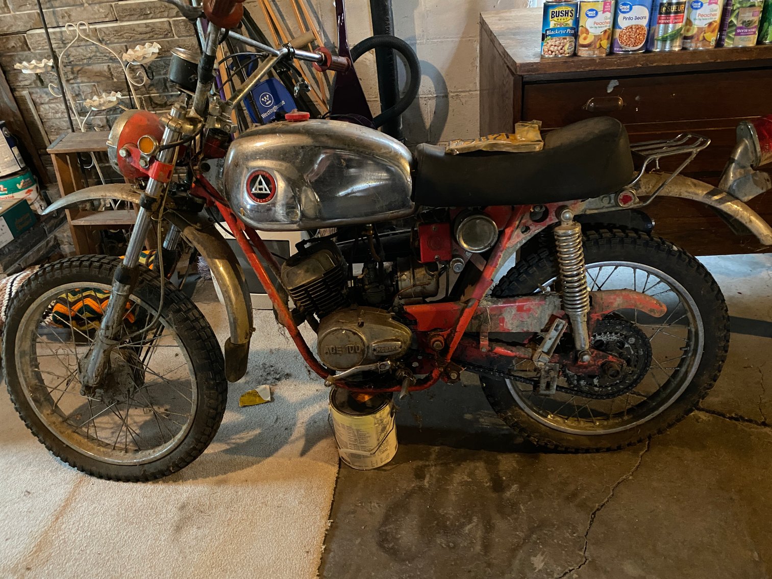 Image for Rostraver Twp, PA – 1972 Hodaka Ace 100B Motorcycle, Glassware, Antique Furniture, Designer Handbags, Tools and Much More!