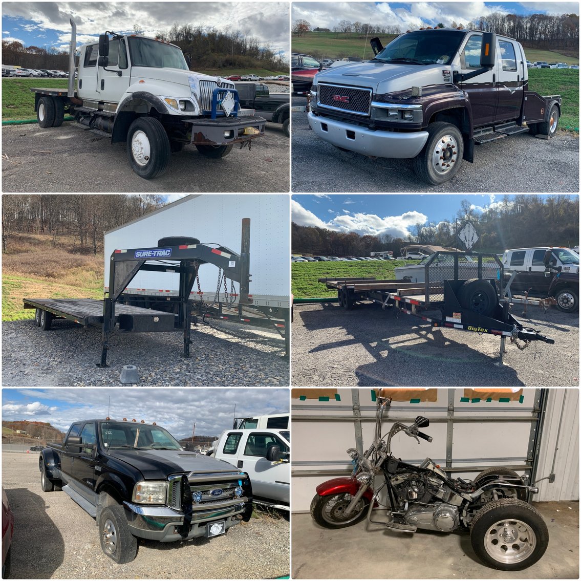 Image for Shinnston, WV – F350 Ford Super Duty Trucks, GMC Top Kick, International SR51, Trailers, and More!