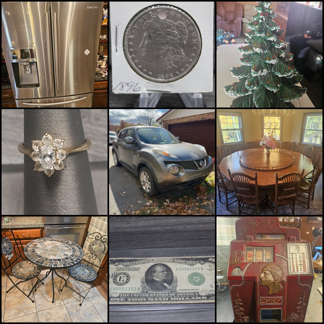 Image for Hico, WV – Furniture, Coins, Jewelry, Tools, Lawn Equipment, Generators and Much More!