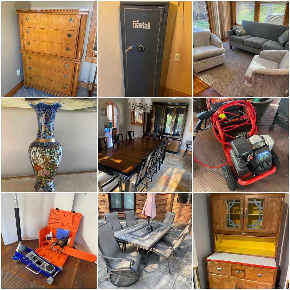Image for Uniontown, PA – Contents of Prestigious Uniontown Home: Furniture, Home Decorations, Crystal, Glassware, China, Piano, Exercise Equipment, and More!
