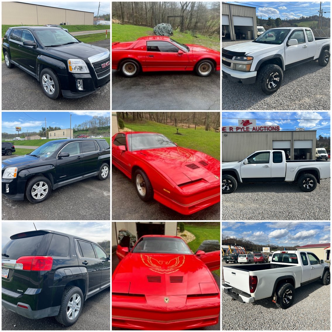Image for Shinnston, WV – Car Consignment: GMC Terrain, Pontiac Firebird, Chevrolet Colorado