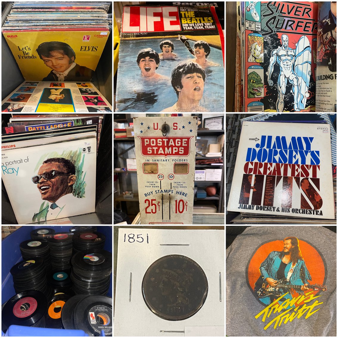 Image for Huntington, WV – Day 2 of 2: Store Liquidation: Thousands of Records, Music Industry Memorabilia, Rare Items, Collectible Coins, Store Fixtures and Much More!