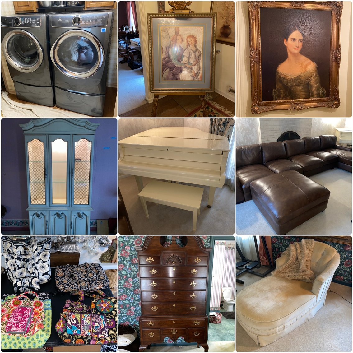 Image for Bridgeport, WV – Berardi Family Estate Auction: Snapper ZTR, Home Furnishings, Furniture, Glassware, Designer Accessories, Baby Grand Piano and Much More!