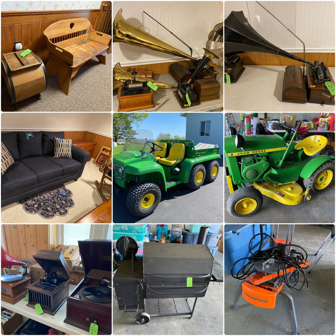 Image for Scottdale, PA - Estate of Marjorie Hollis Online Only Auction: Phonographs, JD Gator, JD Mower, Antiques, Collectibles, Household Items, and More!