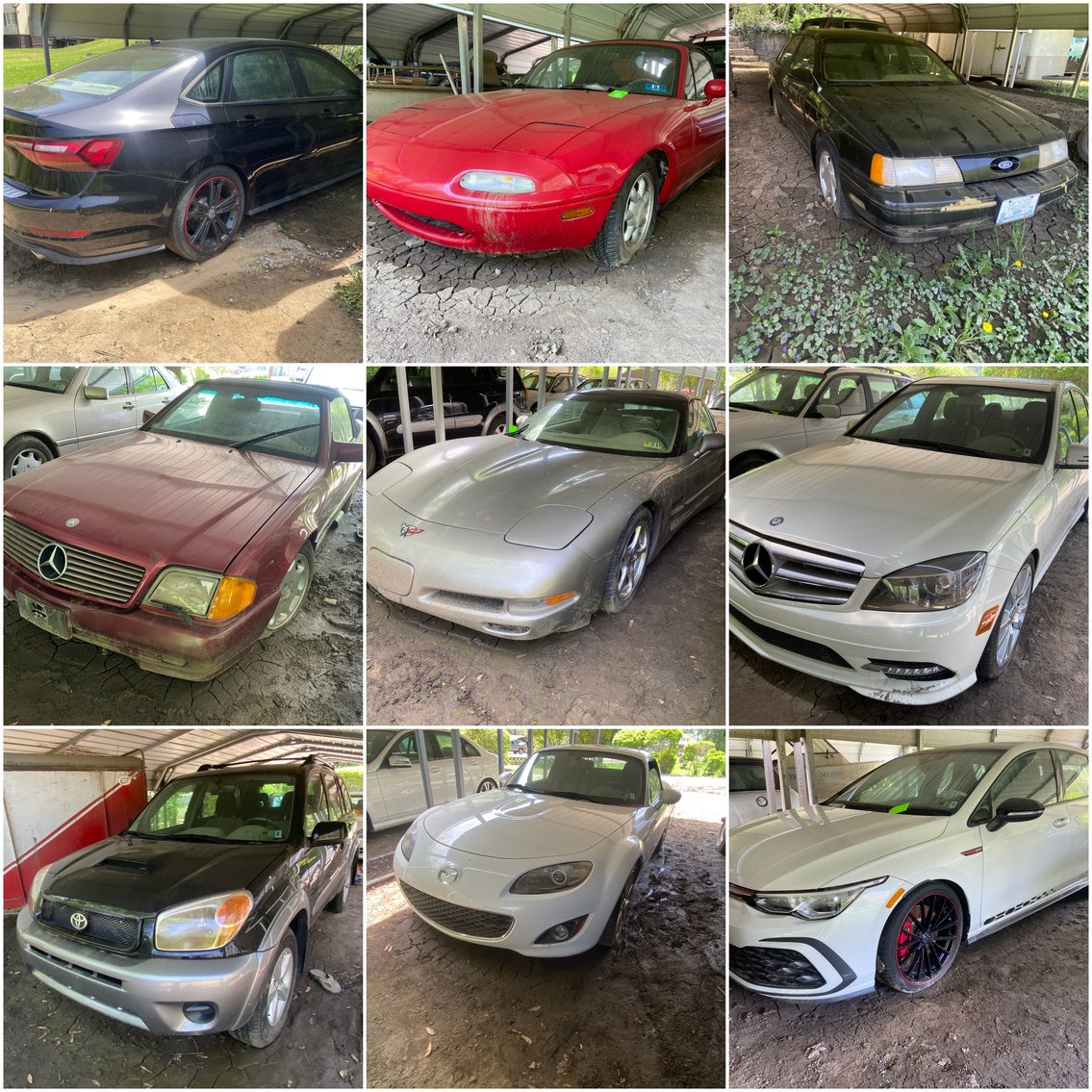 Image for Williamson, WV - 30 Project Cars Selling to the Highest Bidders!