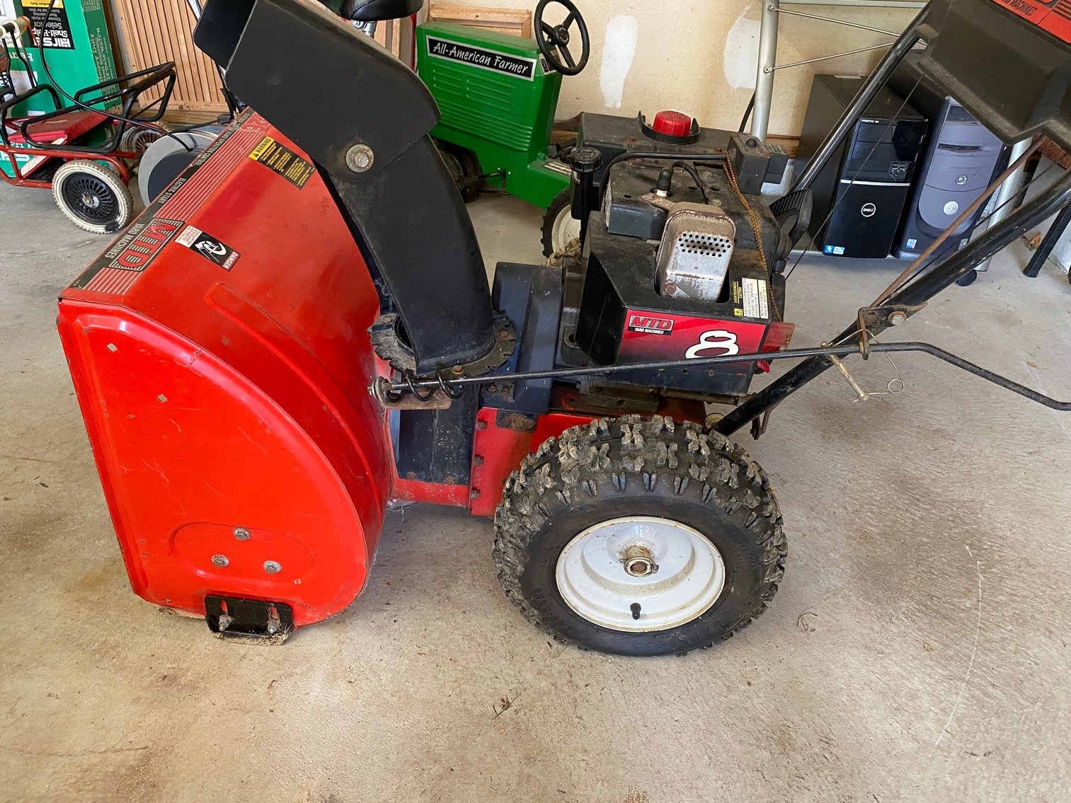 Image for Uniontown, PA – Online Moving Auction: Pedal Tractor, Lawn and Garden Equipment, Arcade Bowling Set, Home Furnishings, and More!