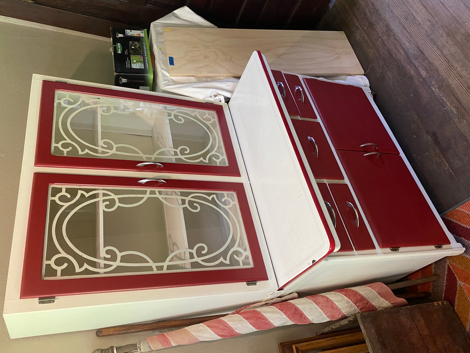 Image for Vanderbilt, PA -- Moving Auction: Honda Motorcycle, Household, Rototiller, Log Splitter, Cub Cadet Lawn Tractor, Amish Made bedroom Suite, Tools, Collectibles, Furniture and more!