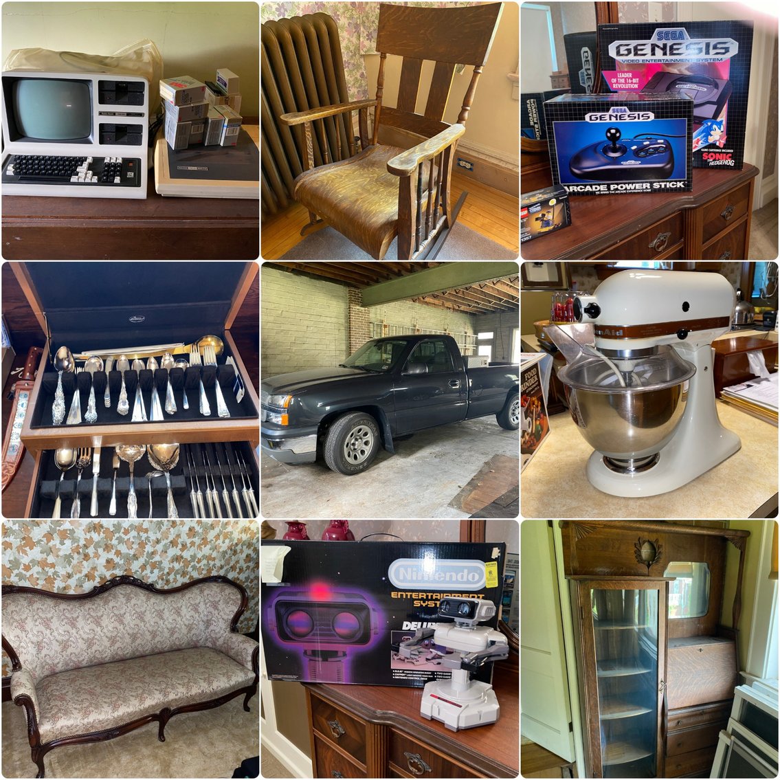 Image for Waynesburg, PA - 05 Chevy, Sterling Pieces, Nice Furniture, Household Goods, Glassware, and More!
