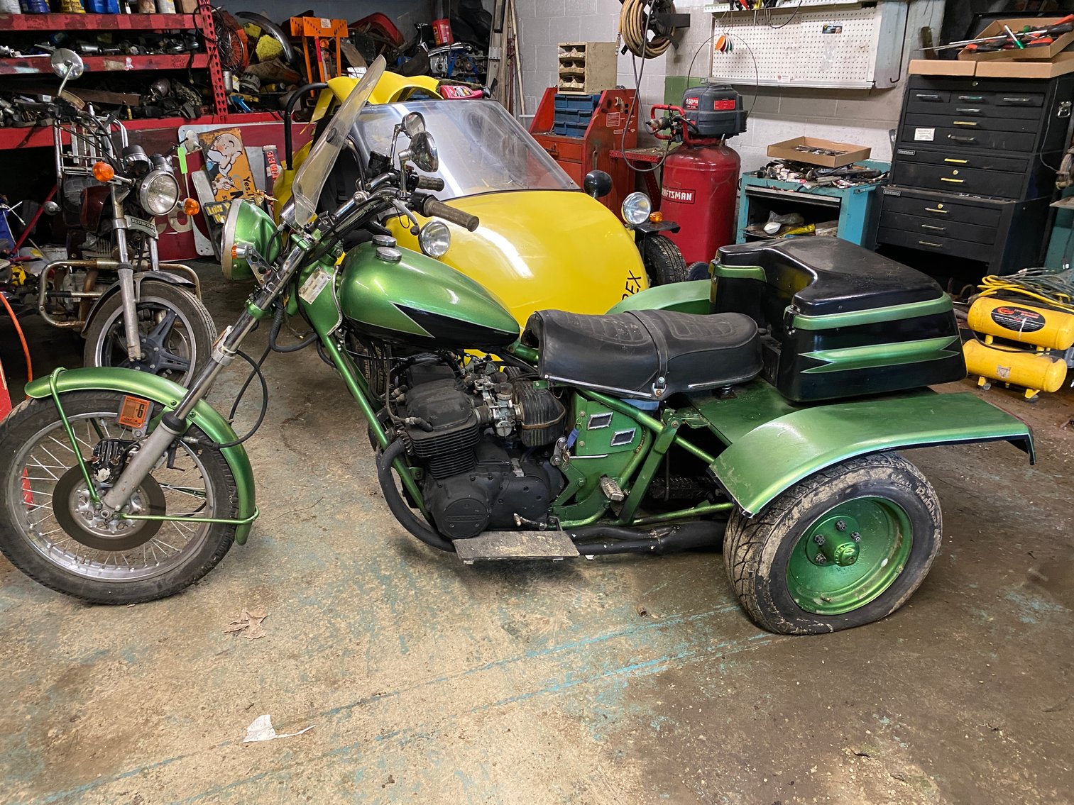 Image for Carmichaels, PA – Downsizing Lifetime collection of Motorcycles, Cars, Tractor, Parts, Tools, and related items