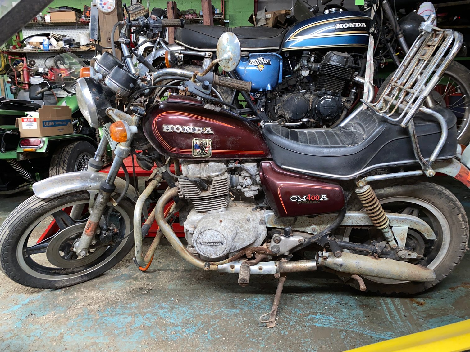 Image for Carmichaels, PA – Downsizing Lifetime collection of Motorcycles, Cars, Tractor, Parts, Tools, and related items