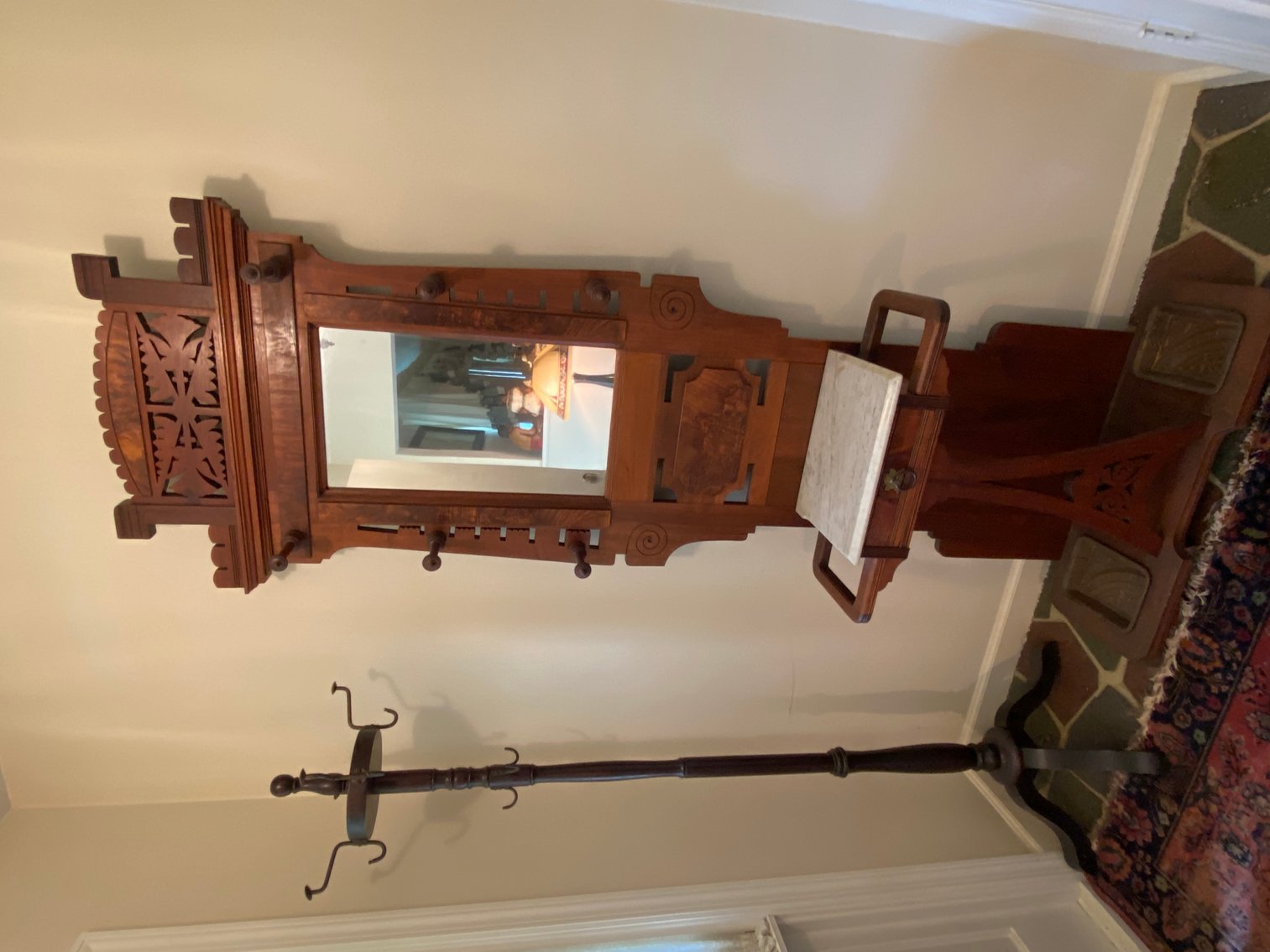 Image for Fairmont, WV -- Quality Oak & Marble Top Antique Furniture, Many Antique Lamps, Vintage Furniture, Collectibles and More!