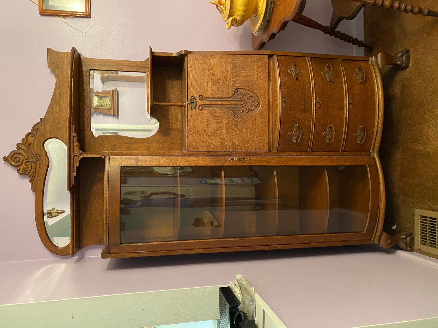 Image for Fairmont, WV -- Quality Oak & Marble Top Antique Furniture, Many Antique Lamps, Vintage Furniture, Collectibles and More!