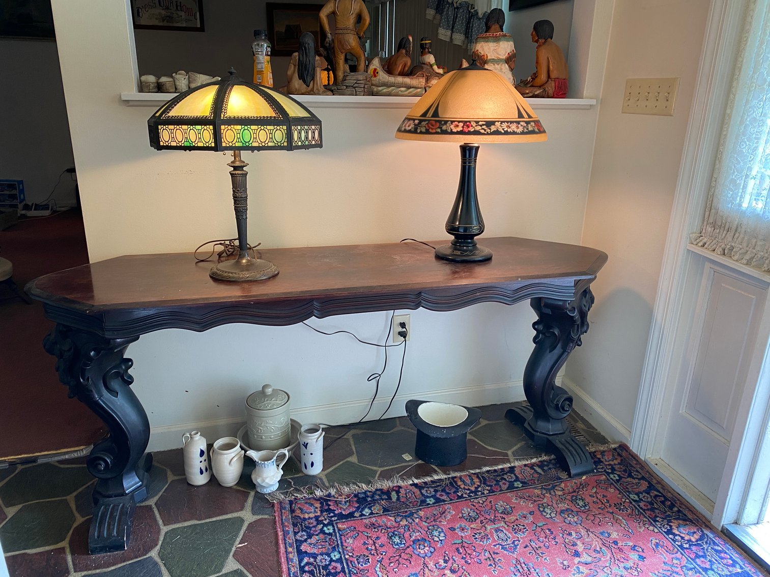 Image for Fairmont, WV -- Quality Oak & Marble Top Antique Furniture, Many Antique Lamps, Vintage Furniture, Collectibles and More!