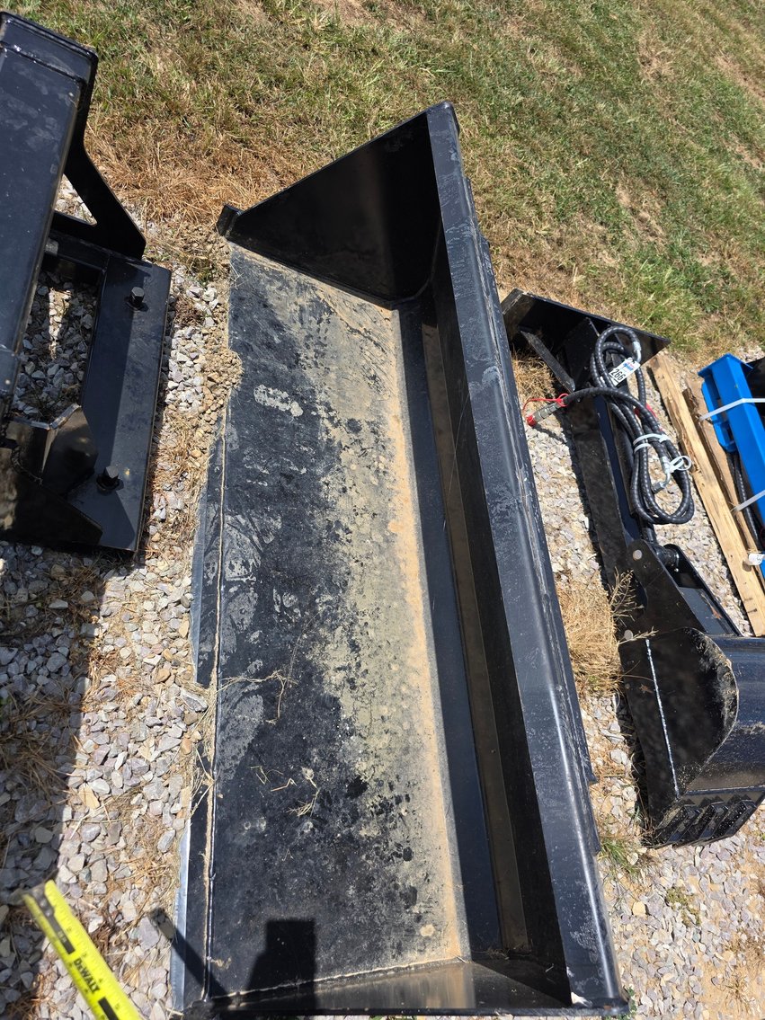 Image for Milton, WV - Komatsu Excavator,  Skid Steer, Pallet Forks,  Augers, Buckets, Lawn Mowers, Tillers, Entry Gates,  and Lots More!