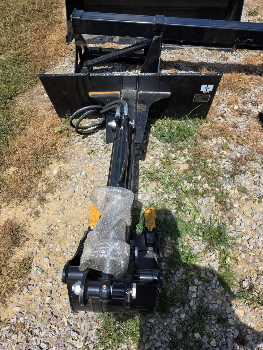 Image for Milton, WV - Komatsu Excavator,  Skid Steer, Pallet Forks,  Augers, Buckets, Lawn Mowers, Tillers, Entry Gates,  and Lots More!