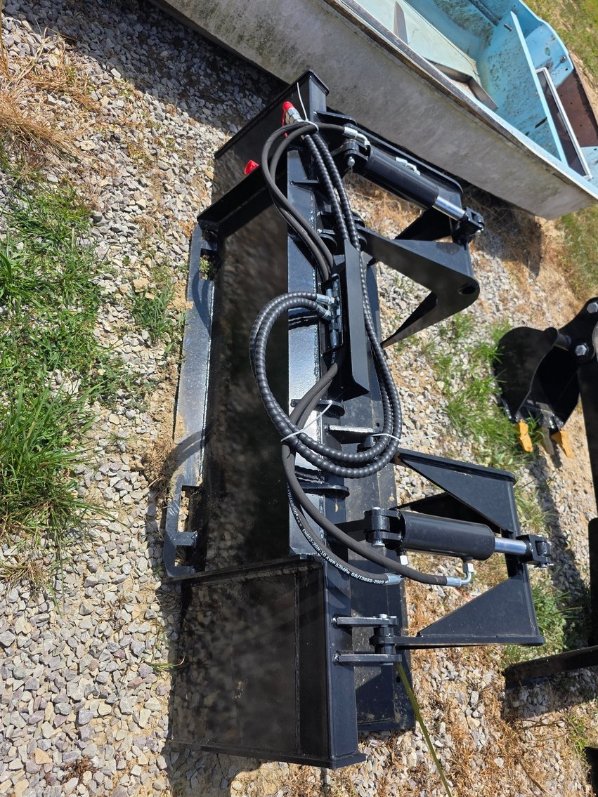 Image for Milton, WV - Komatsu Excavator,  Skid Steer, Pallet Forks,  Augers, Buckets, Lawn Mowers, Tillers, Entry Gates,  and Lots More!